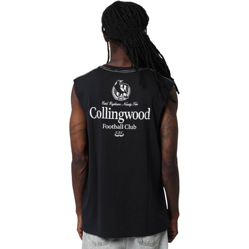 Collingwood Magpies Multi Logo Muscle Top