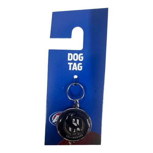 Collingwood Magpies AFL Pet Dog Tag