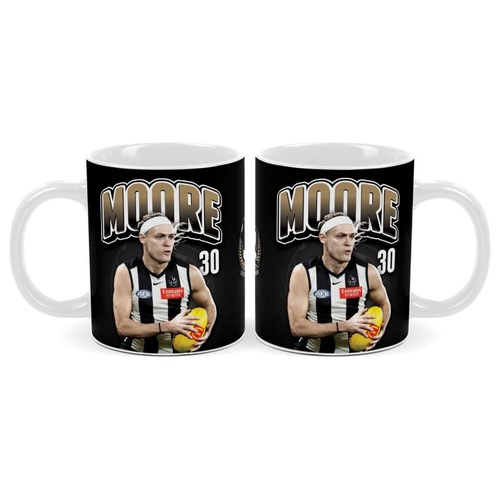 Collingwood Magpies Darcy Moore Coffee Mug
