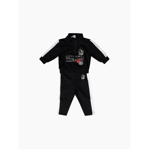 Collingwood Magpies  Baby 1/4 Zip Tracksuit Set