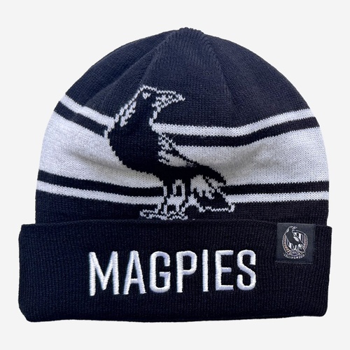 Collingwood Magpies Transform Beanie