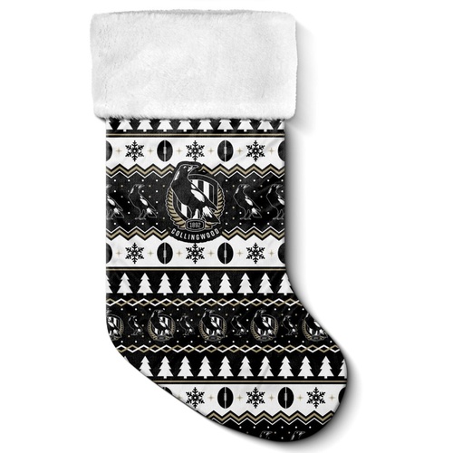 Collingwood Magpies Jumbo Christmas Stocking