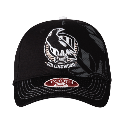 Collingwood Magpies Youths 3D Logo Cap