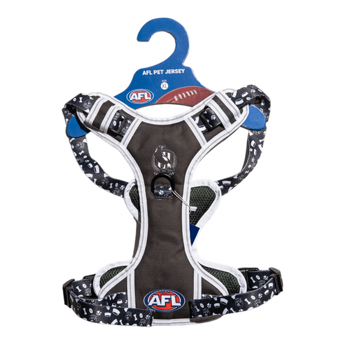 Collingwood Magpies Dog Harness