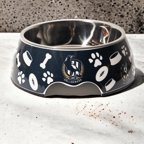Collingwood Magpies Dog Bowl