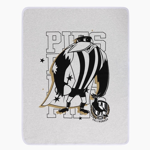 Collingwood Magpies Baby Play Blanket