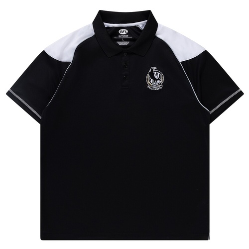 Collingwood Magpies Mens Performance Polo