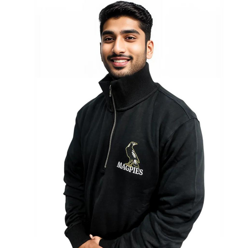 Collingwood Magpies Mens V-Crew Pullover