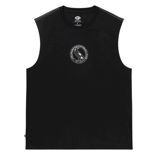 Collingwood Magpies Mens Arch Graphic Tank Top