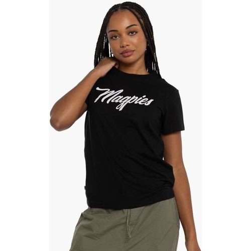 Collingwood Magpies Womens Script Tee