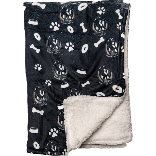 Collingwood Magpies Dog Blanket