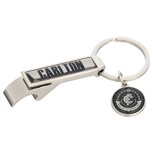 Carlton Blues Bottle Opener Keyring