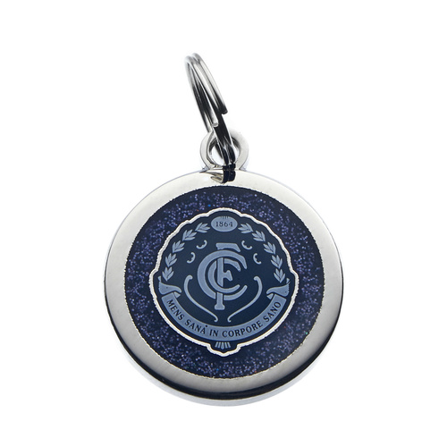 Carlton Blues Engravable Pet Tag