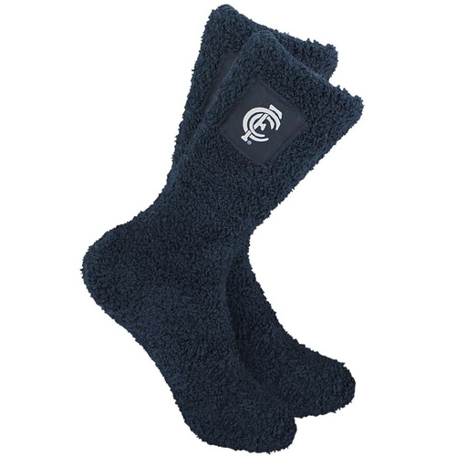 Carlton Blues Fluffy Bed Socks