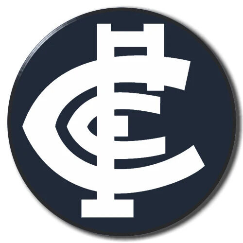 Carlton Blues 2025 Metal Pin Badge - LOGO