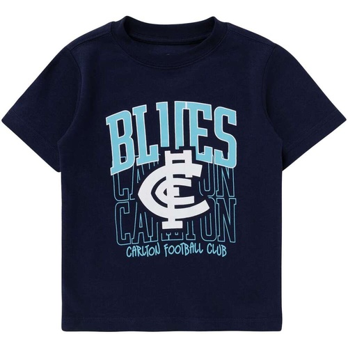 Carlton Blues Kids Core Tee