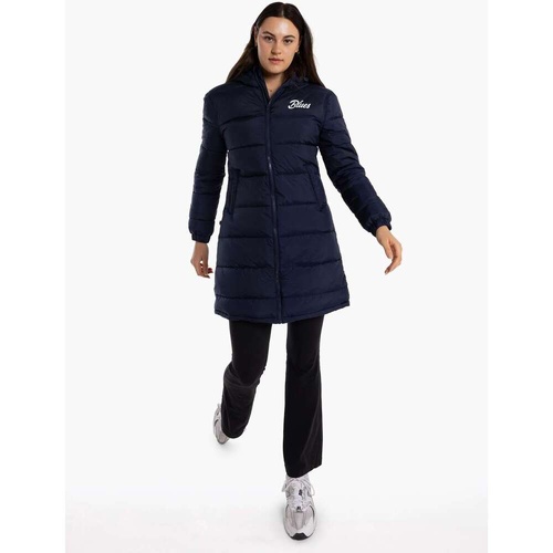 Carlton Blues Womens Longline Puffer Jacket