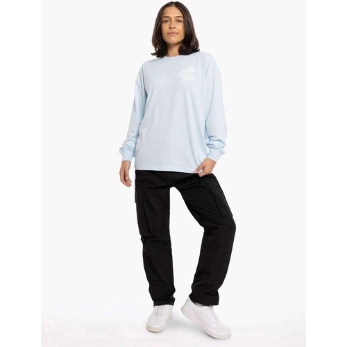 Carlton Blues Womens Puff Long Sleeve Tee