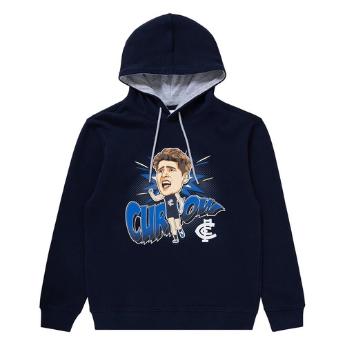 Carlton Blues Charlie Curnow Youths Henrik Hoodie