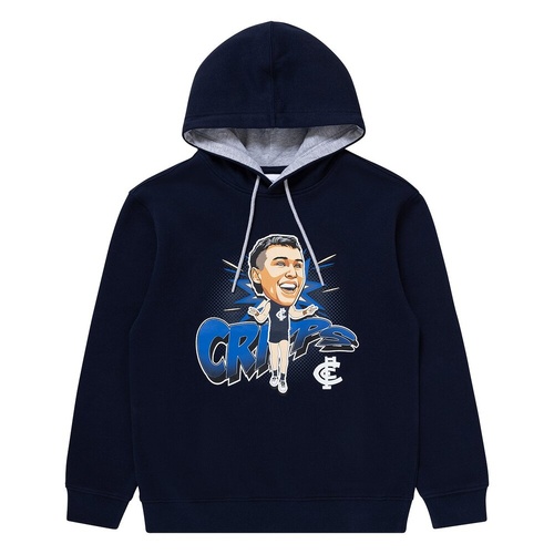 Carlton Blues Patrick Cripps Youths Henrik Hoodie