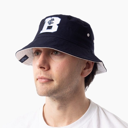 Carlton Blues Adults Letter Graphic Bucket Hat