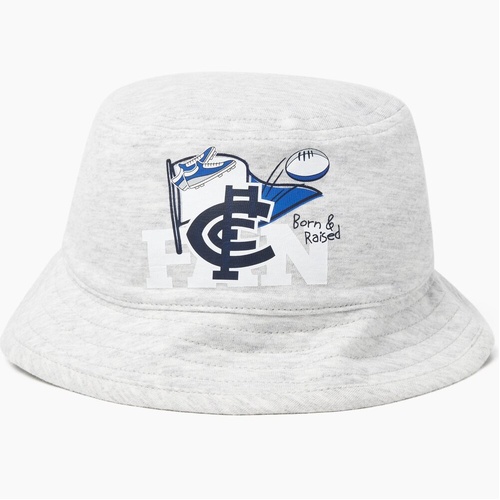 Carlton Blues Baby Footy Fan Bucket Hat