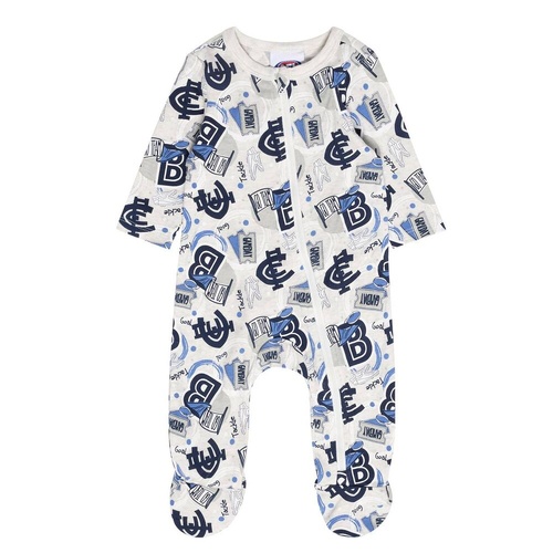 Carlton Blues Baby Go Team Onesie