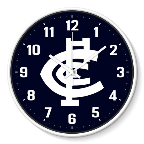 Carlton Blues Wall Clock