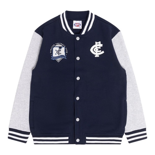 Carlton Blues Youths Varsity Fleece Jacket