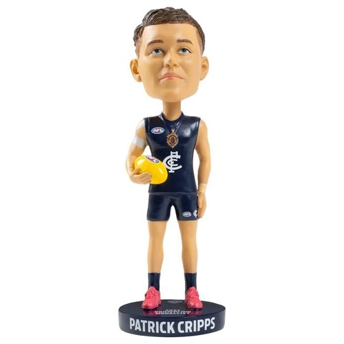 Carlton Blues 2024 Brownlow Medalist Patrick Cripps Bobblehead