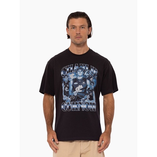 Carlton Blues Mens Streetwear Tee - Curnow