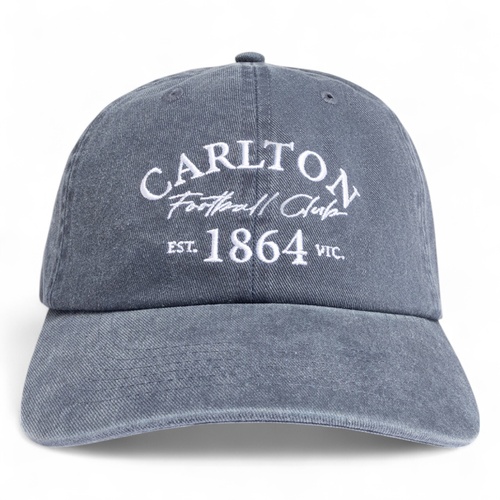 Carlton Blues Acid Wash Dad Cap