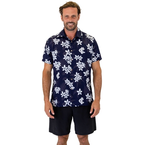 Carlton Blues Reef Hawaiian Shirt