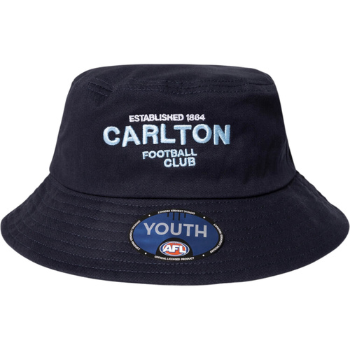Carlton Blues Youths Graphic Bucket Hat