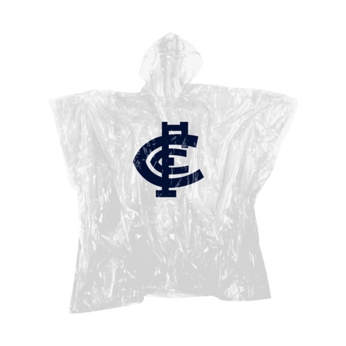Carlton Blues Plastic Poncho