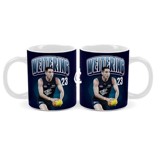 Carlton Blues Jacob Weitering  Coffee Mug