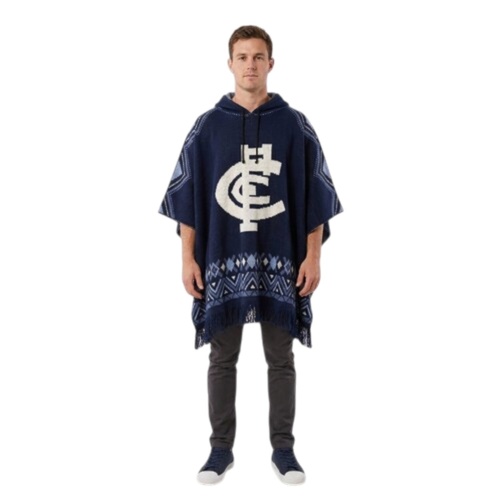 Carlton Blues Dakota Knitted Poncho