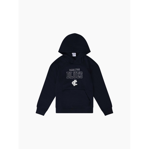 Carlton Blues Youths Arch Vintage Hood