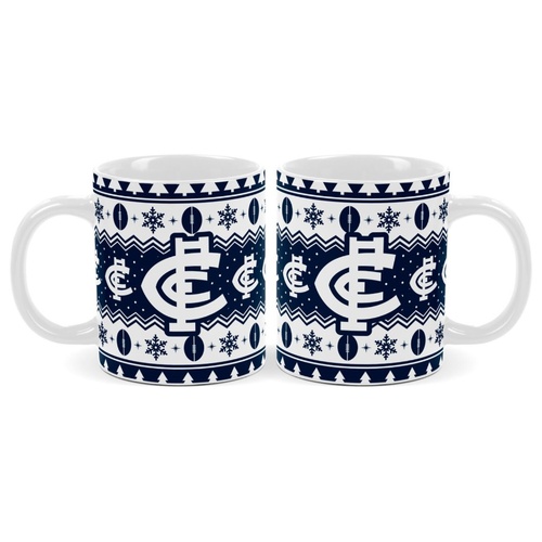 Carlton Blues Christmas Coffee Mug