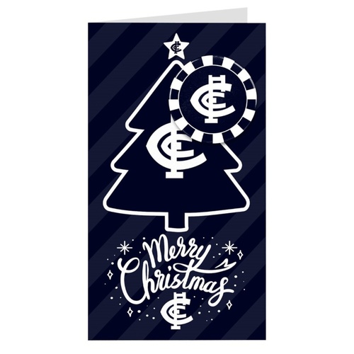 Carlton Blues Christmas Card