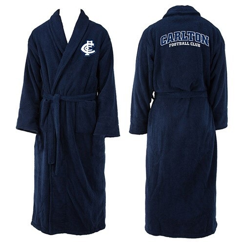 Carlton Blues Adults Dressing Gown