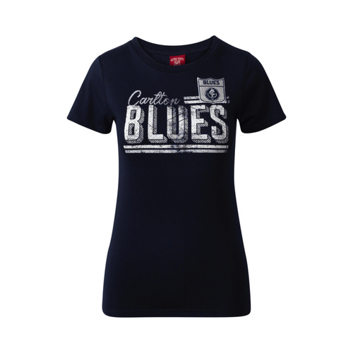 Carlton Blues Womens Vintage Tee