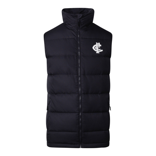 Carlton Blues Mens Down Vest Size:M