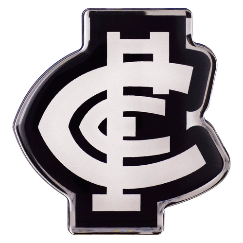 Carlton Blues Lensed Chrome Supporter Logo