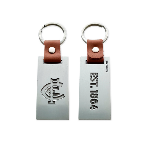 Carlton Blues Secondary Logo Key Ring