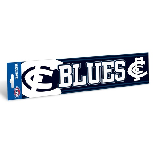 Carlton Blues Bumper Sticker