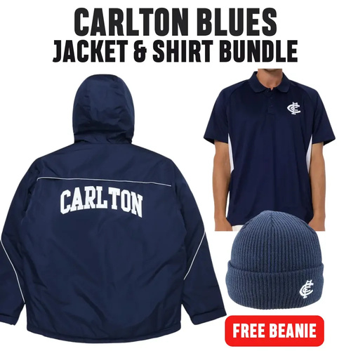 Carlton Blues Jacket & Polo Combo