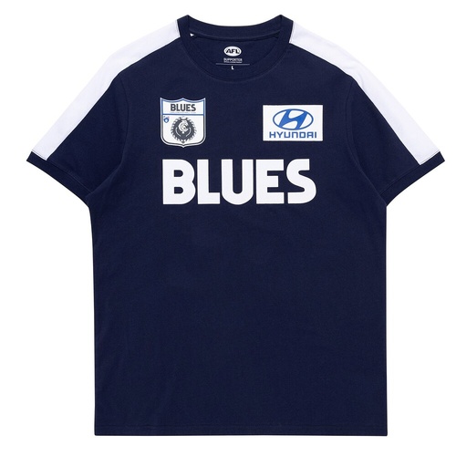 Carlton Blues Mens Throwback Logo T-Shirt