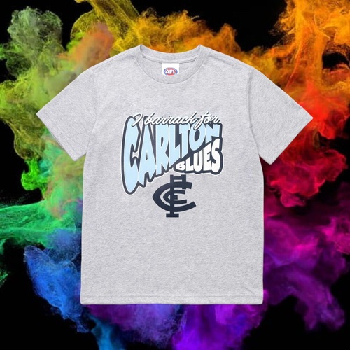 Carlton Blues Youths Footy Tee