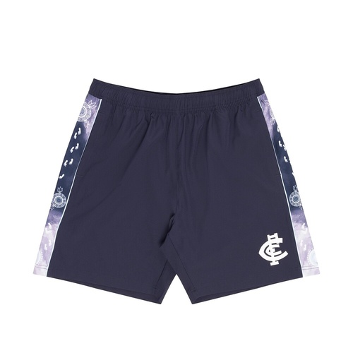 Carlton Blues Indigenous Training Shorts
